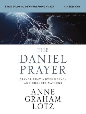 cover image of The Daniel Prayer Bible Study Guide plus Streaming Video